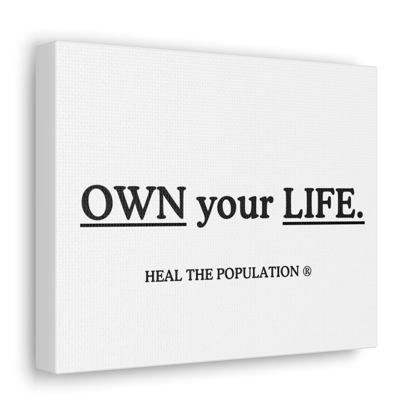 OWN Your LIFE Canvas