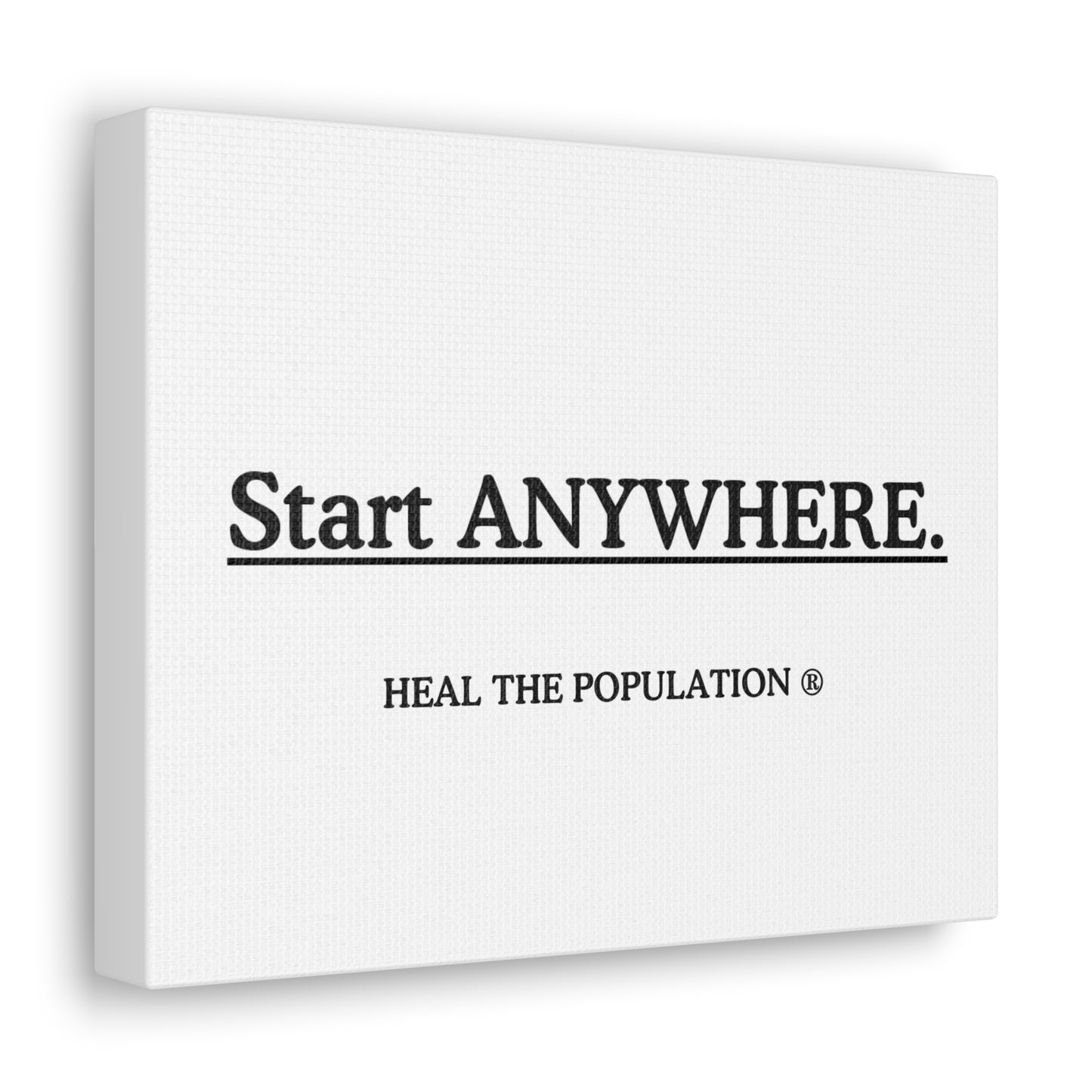 Start ANYWHERE Canvas