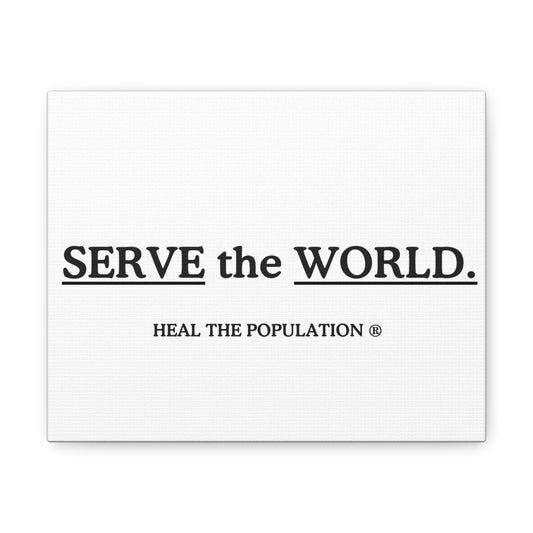 Serve the World Canvas